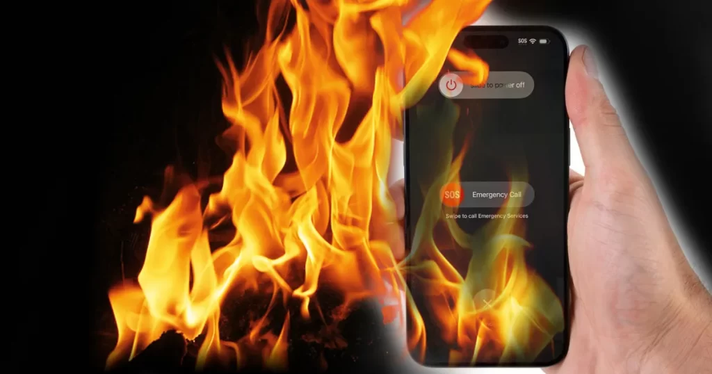 iPhone ในสภาพแวดล้อมที่ร้อนจัด