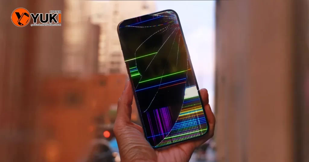 What kind of iPhone screen damage can't be repaired?