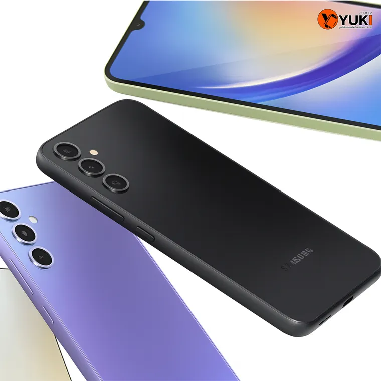 ภาพมือถือ Samsung A Series หลายรุ่น ดีไซน์ทันสมัย สีสันสวยงาม จาก Yuki Center ร้านซ่อมมือถือครบวงจร