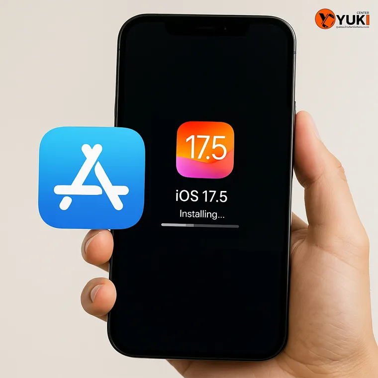 อัปเดต iOS 17.5 บน iPhone เพื่อแก้ปัญหาจอขาวและเพิ่มความเสถียรของระบบ