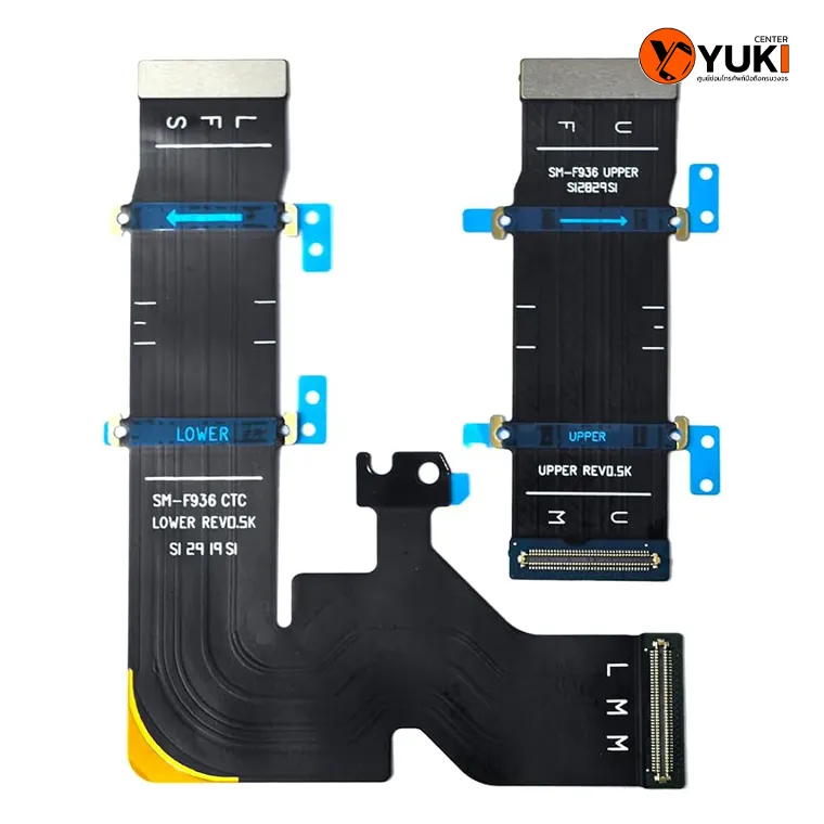 สายแพรหน้าจอ Samsung Galaxy Z Fold อะไหล่ภายในบริเวณบานพับสำหรับงานซ่อม