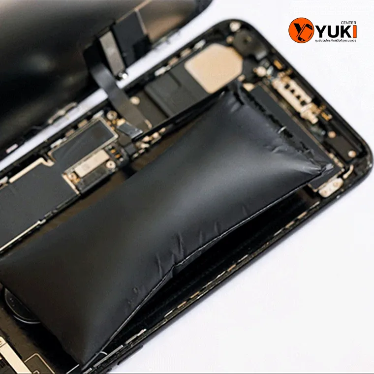 แบตเตอรี่โทรศัพท์มือถือบวม เสี่ยงดันจอและเมนบอร์ด ควรเปลี่ยนแบตโดยช่างผู้เชี่ยวชาญ