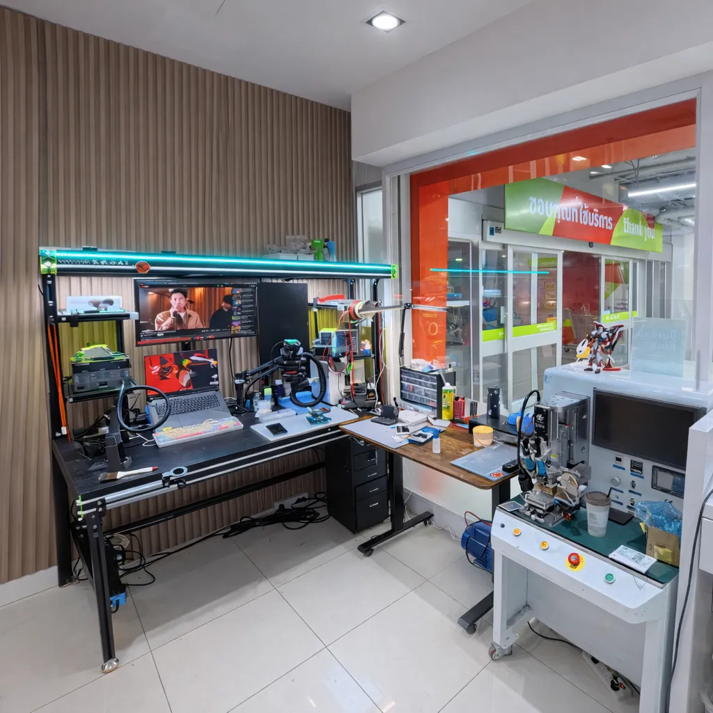 ร้านซ่อมมือถือรามอินทรา Yuki Center ห้องซ่อมสะอาด เครื่องมือครบ Phone Repair Ramintra